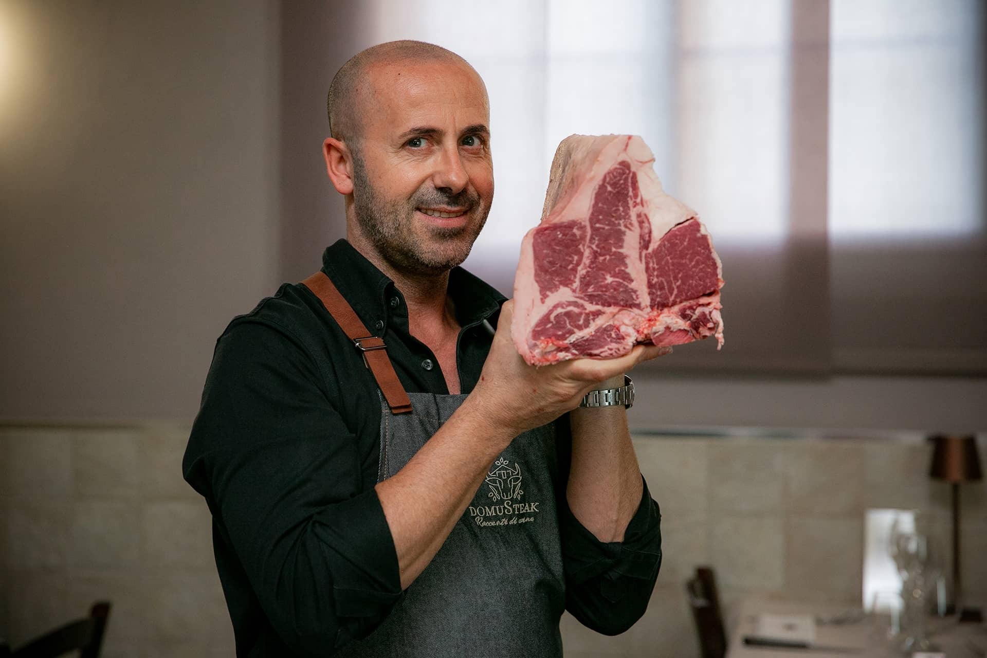 Umberto Frau, padrone di casa di DomuSteak